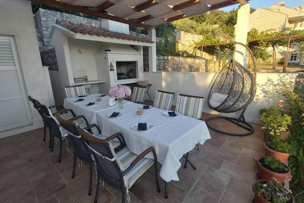 Villa Pergola -Apartment Roko Mlini Buitenkant foto